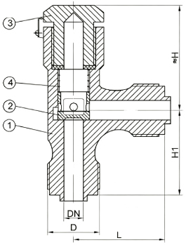 Drawing of DIN DIN Bronze Male Threaded Angle Check Valve.jpg Drawing of DIN DIN Bronze Male Threaded Angle Check Valve.jpg